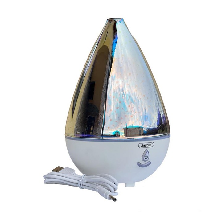 Párásító X102 LED, aromaterápiás, 135ml