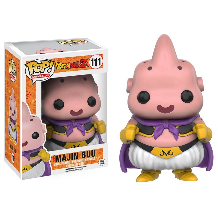 Фигура Funko Pop Dragon Ball Z, 111 Majin Buu, многоцветна