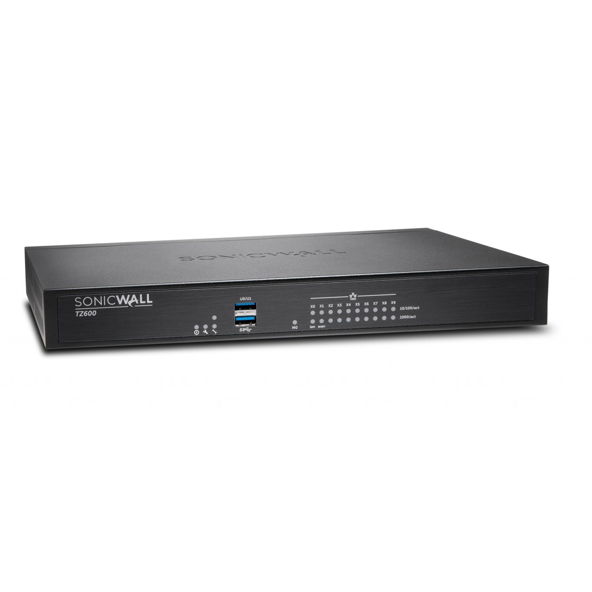 Router Wireless SonicWall model TZ600, porturi: 8x1-GbE, 1xLAN, 1xWAN ...