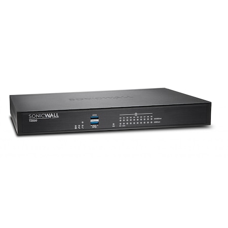 Router Wireless SonicWall model TZ600, porturi: 8x1-GbE, 1xLAN, 1xWAN ...