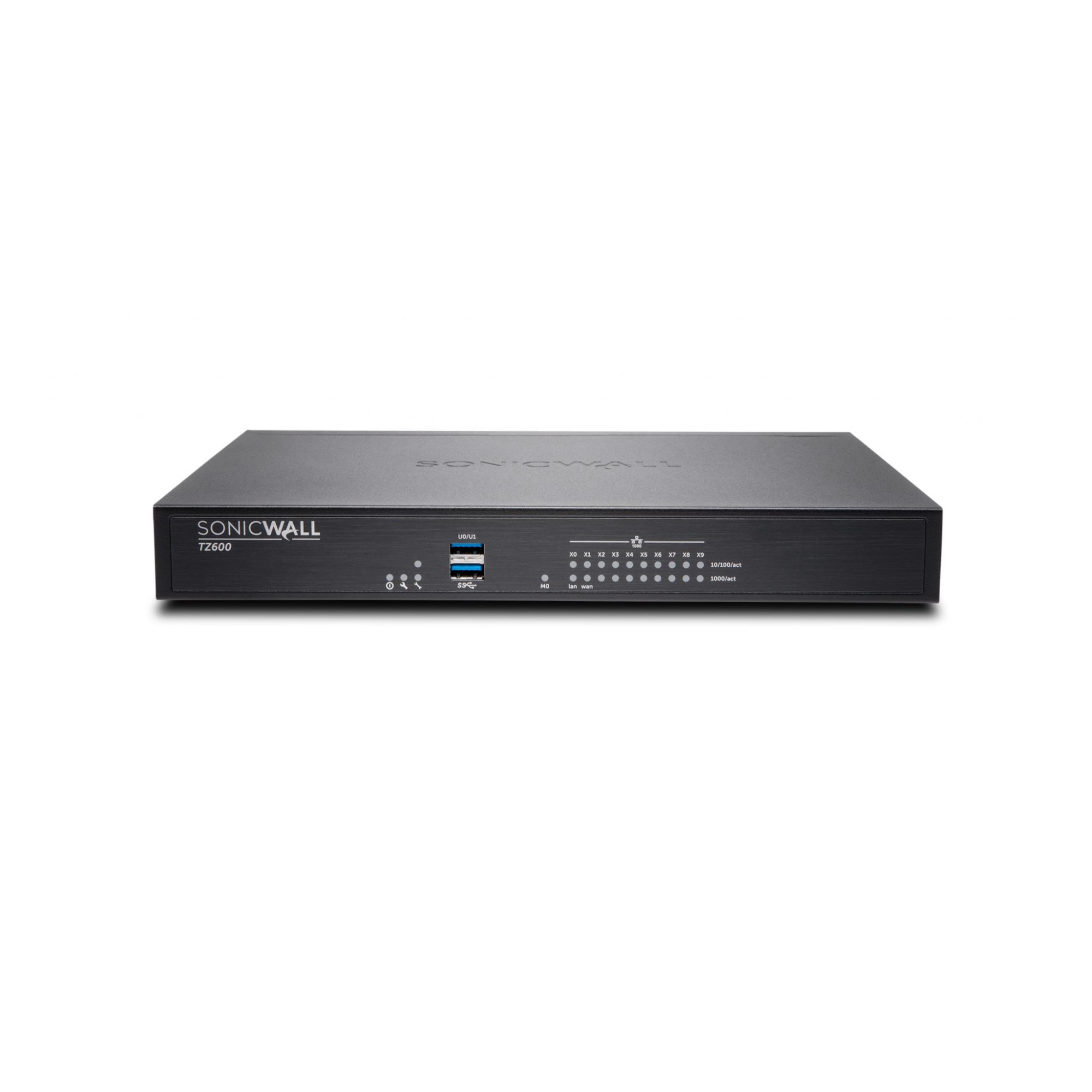 Router Wireless SonicWall model TZ600, porturi: 8x1-GbE, 1xLAN, 1xWAN ...