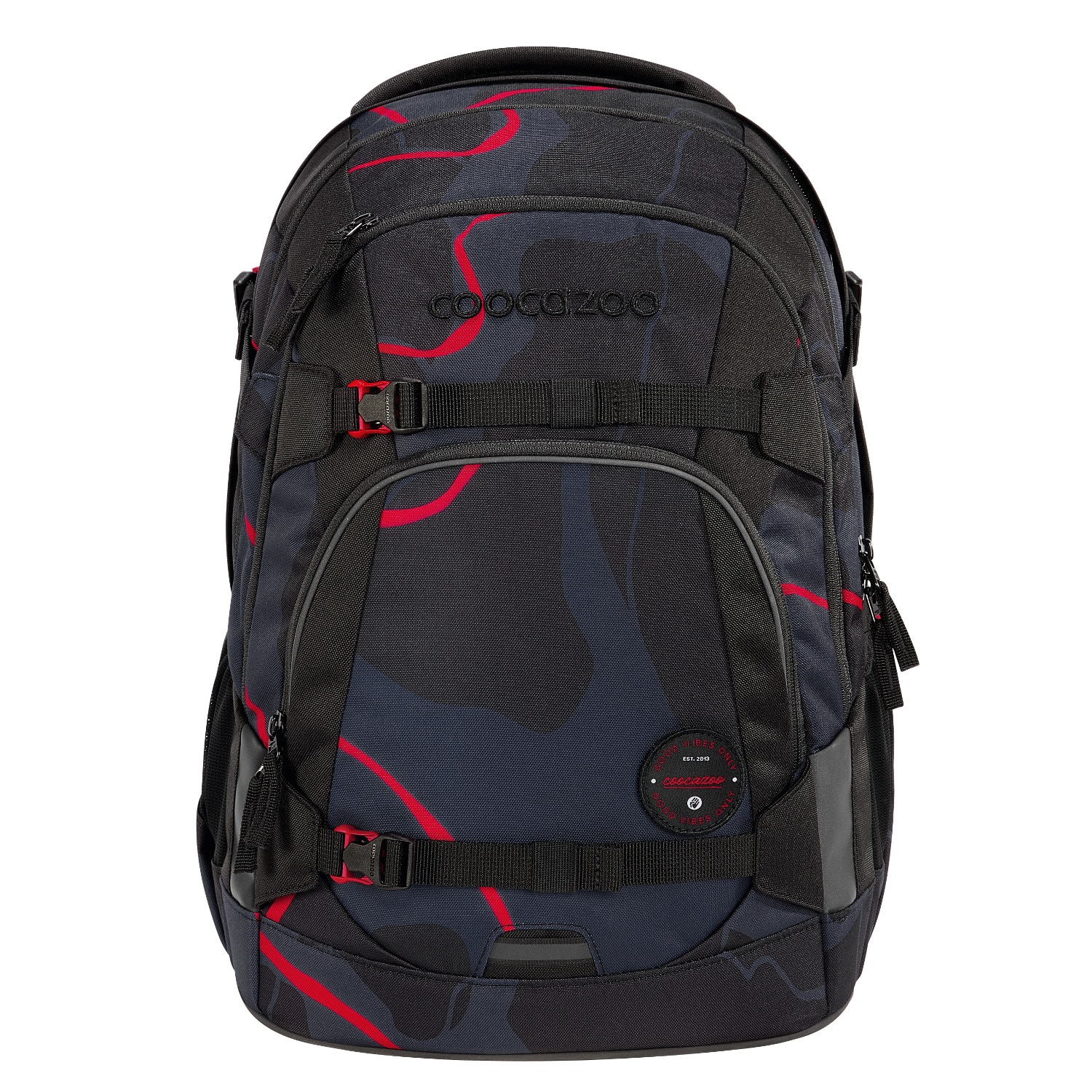 Ghiozdan Coocazoo Mate Backpack Lava Lines, 23 x 40 x 34 cm, 30 L