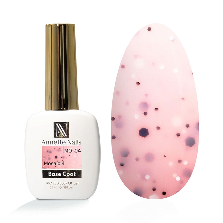 Baza Rubber AnetteNails Mosaic 4 MO-04, 12ml