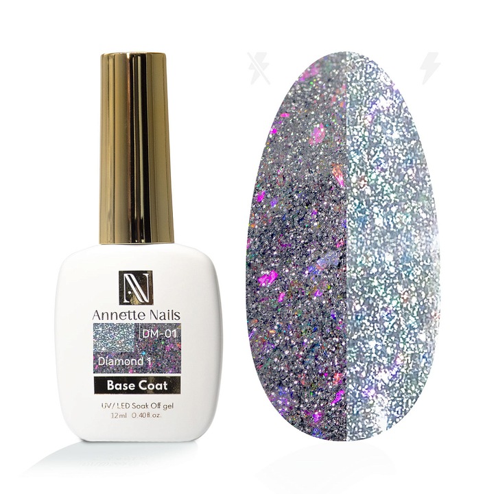 Baza Rubber AnetteNails Diamond 1 DM-01, 12ml