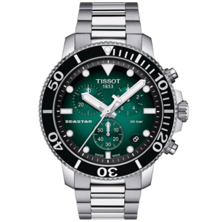 Mъжки часовник Tissot, T120.417.11.091.01, Chronograph