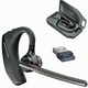 Casca Bluetooth Plantronics Voyager 5200 UC Plus, contine Bt700 si incarcator portabil, Caller ID, Black