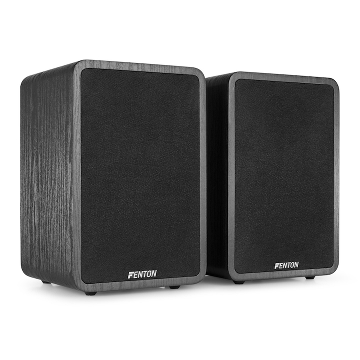 Комплект от 2 високоговорителя, 6.5", 100W RMS, черни, Fenton SHFB65