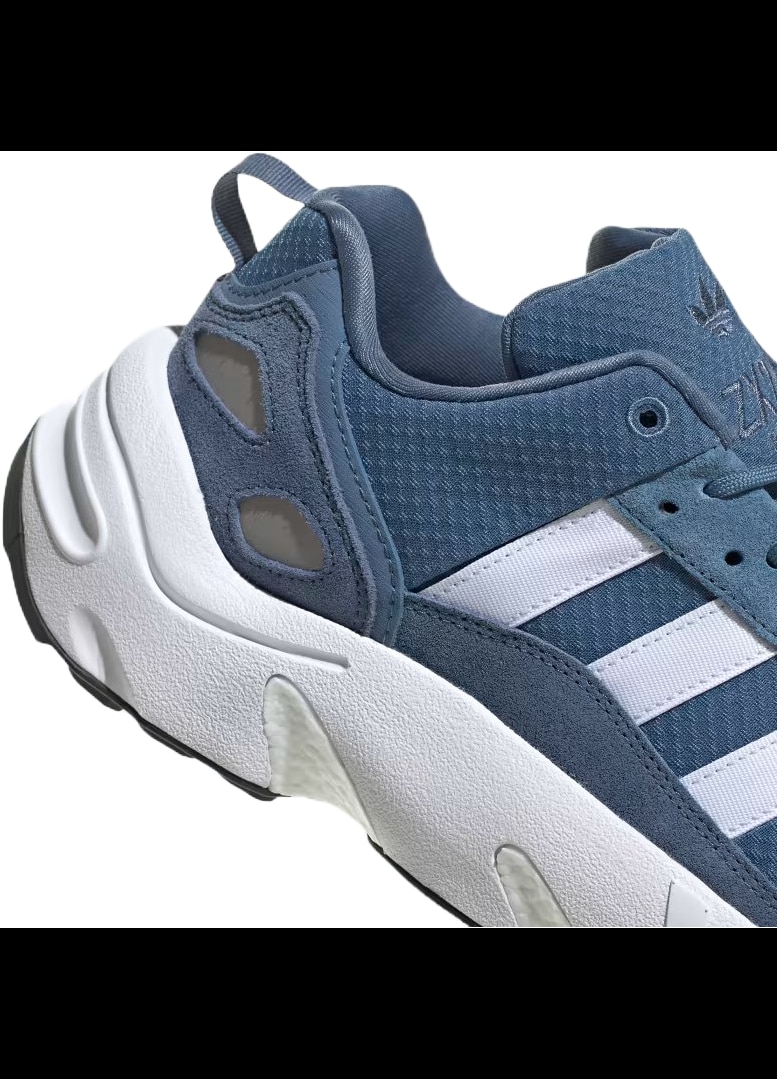 アパタイト Adidasi barbati ZX 22 Boost, adidas, Plasa/Piele intoarsa, Alb