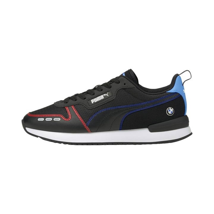 Pantofi sport, Puma, BMW MMS R78, Textil, Negru, Negru