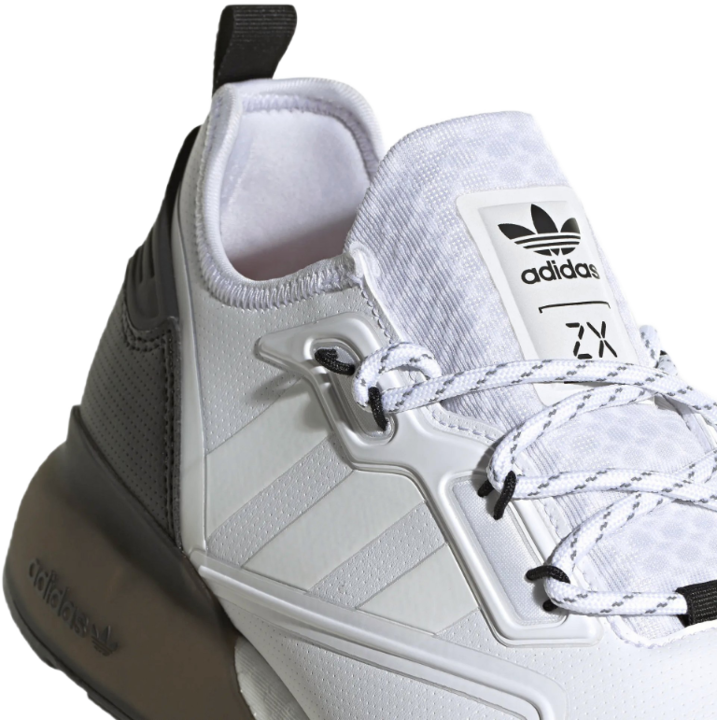Pantofi sport, Adidasi, ZX 2K Boost, Textil, Alb - eMAG.ro