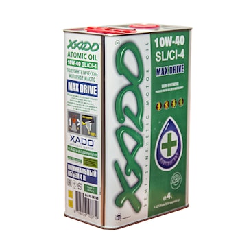 Ulei Motor Semi-sintetic Xado 10W-40 SL-CI-4 MAX DRIVE 4L Ulei Motor Semi-sintetic Xado 10W-40 SL-CI-4 MAX DRIVE 4L