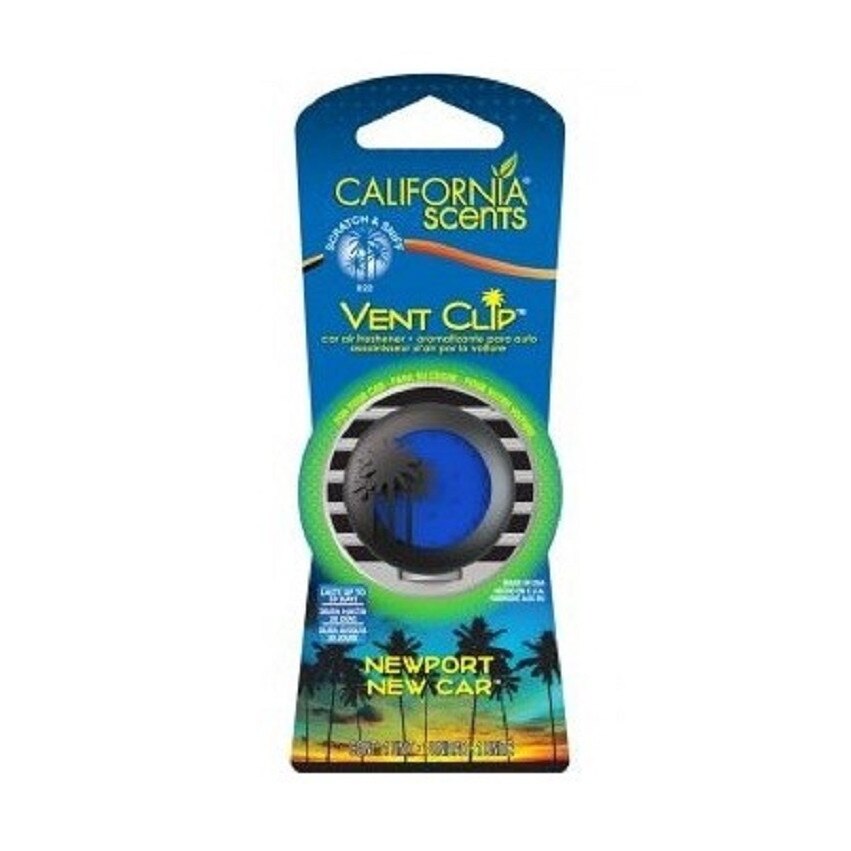 Odorizant auto pentru ventilatie California Scents Vent Clip Newport New Car eMAG.ro