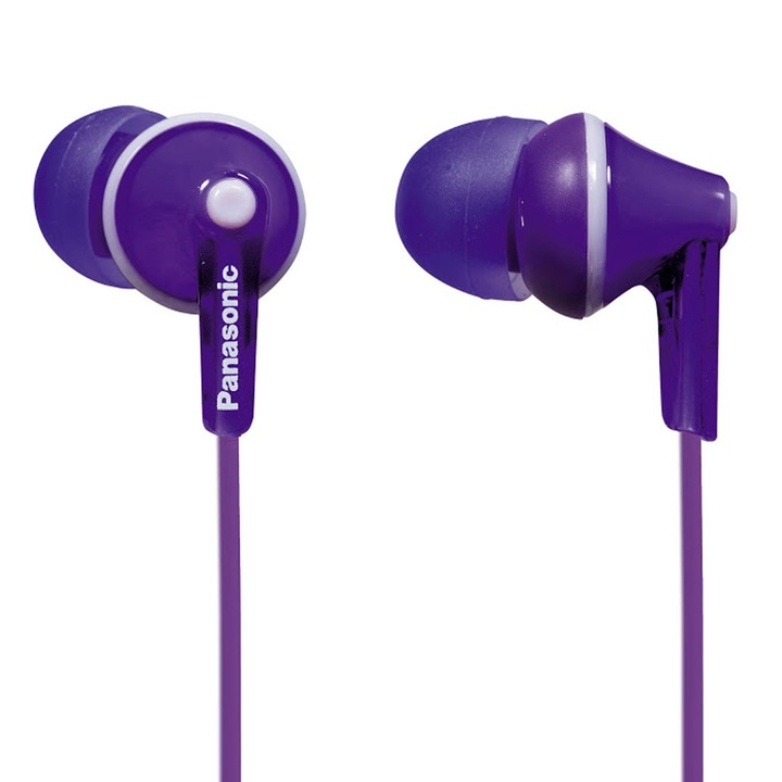 Casti In-Ear Panasonic RP-HJE125E-V, Purple