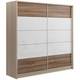 Dormitor Galileo, Pat 160x200, Dulap 220, Noptiera set, Comoda