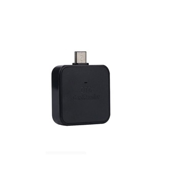 Smart card reader 2 in 1 Type-C USB 3.1 OTG/TF/SD micro usb, negru Smart card reader 2 in 1 Type-C USB 3.1 OTG/TF/SD micro usb, negru