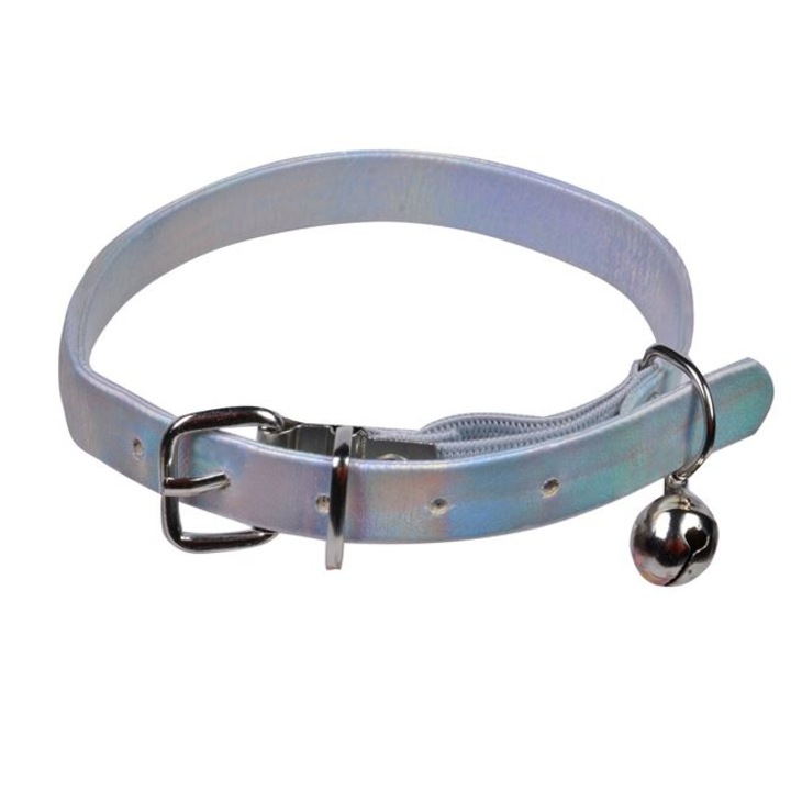 Zgarda Holografica cu Clopotel pentru Pisici 30x1cm