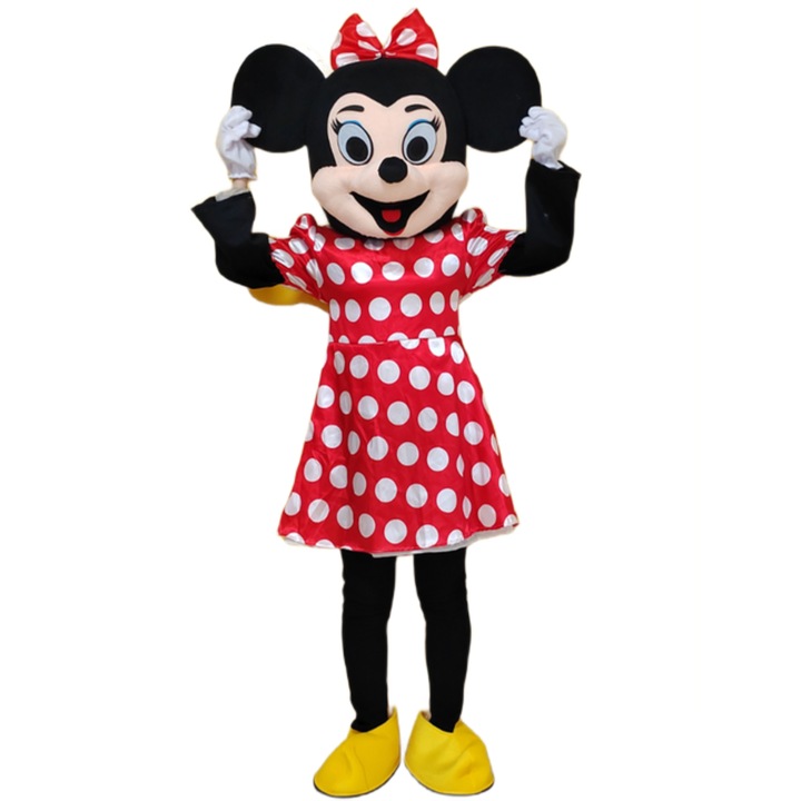 Mascota Minnie Mouse, inaltime 170-190 cm, adulti