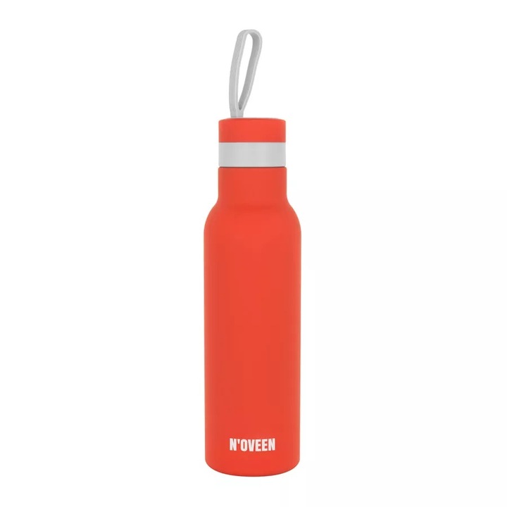Termos NOVEEN TB155 Rosu Satinat, 500ml, Inox, Perete dublu