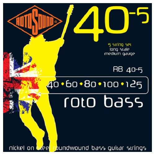 Set Corzi Chitara Bass - Rotosound Rotobass Regular 5 Str.