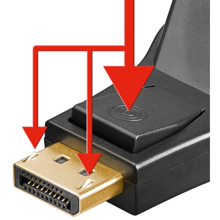 Goobay Apa DisplayPort adapter a DVI Momhez