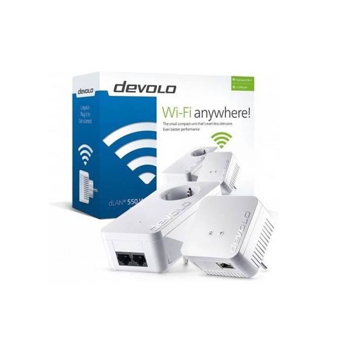 Devolo dLAN 550 WiFi Powerline Starter KIT (450343)