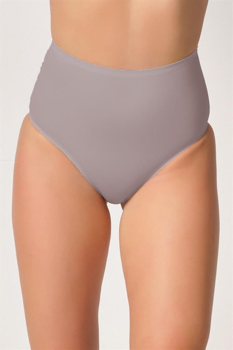 Magas derekú bugyi, lézervágás, női, Bézs