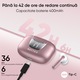 Casti wireless ROTTER®️ cu reducere a zgomotului (ENC), In-ear Bluetooth, Casti Wireless Audio, Fara fir, Afisaj Digital, Casti Bluetooth 5.4, Autonomie Bluetooth 42 ore, Microfon Audio HD, Control touch, Latenta Wireless 45 ms, IPX4, Sport, Universale, R