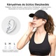 ROTTER®️ vezeték nélküli bluetooth fejhallgató továbbfejlesztett zajszűréssel, Audio, Vezeték nélküli, Digitális kijelző, Bluetooth 5.4, 42 órás akkumulátor-üzemidő, HD mikrofon, érintésvezérlés, 45 ms késleltetés, Vízálló, Sport, Univerzális, Fekete