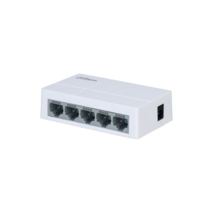 Dahua Technology Access PFS3005-5ET-L-V2 Beállítást nem igénylő (unmanaged) L2 Fast Ethernet (10/100) Fehér (PFS3005-5ET-L-V2)
