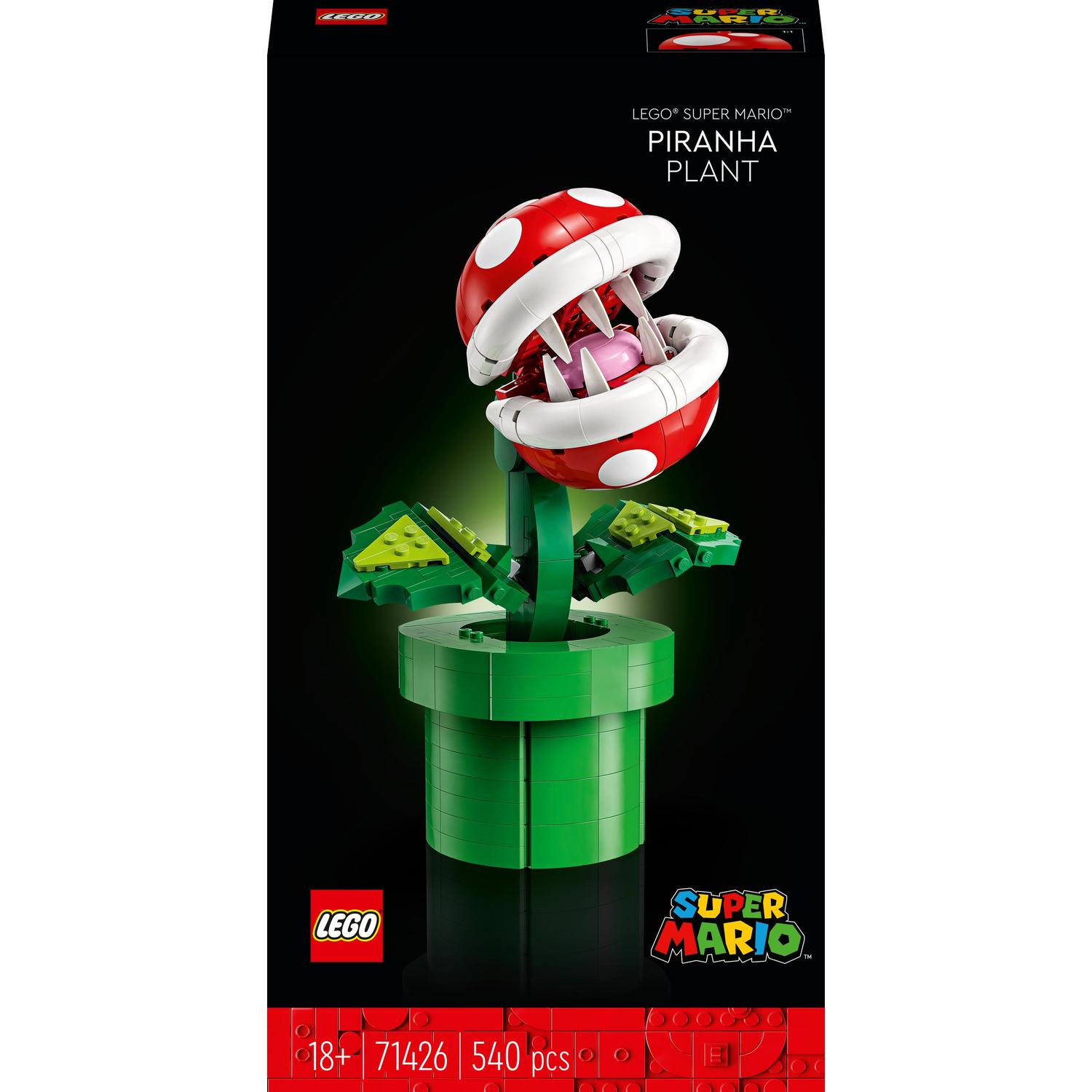 LEGO® Super Mario™ - Planta Piranha 71426, 540 piese - eMAG.ro
