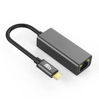Adaptor Retea USB-C la RJ45 eRDX® – Gigabit Ethernet 10/100/1000Mbps, MacBook / Laptop / macOS / Windows / Linux