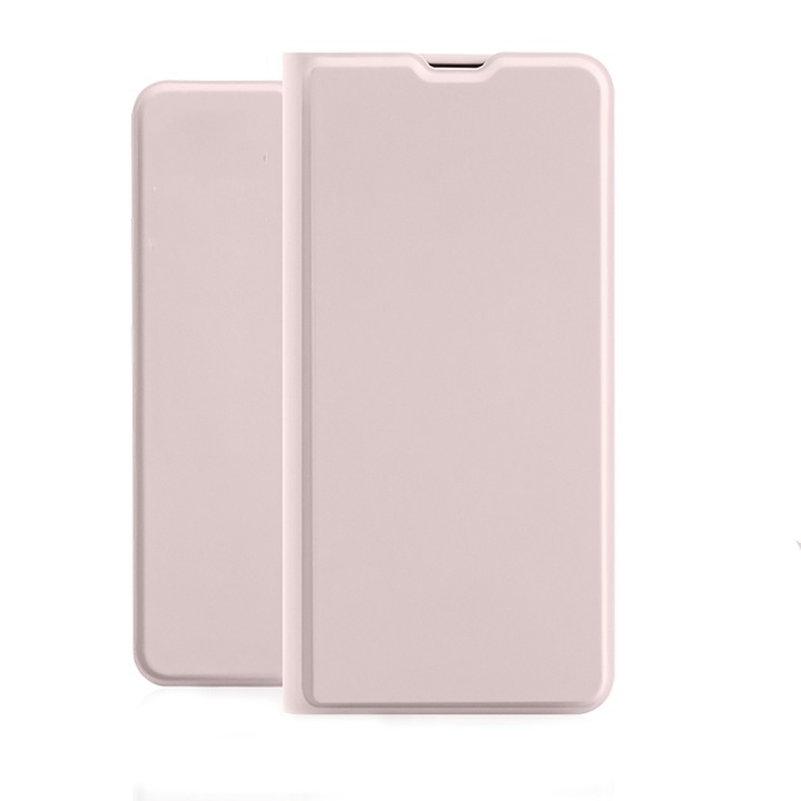 Калъф тип тефтер, Съвместим с Oppo Reno 8T G-Tech Flip Soft Book, Магнитно затваряне, Отделение за карта