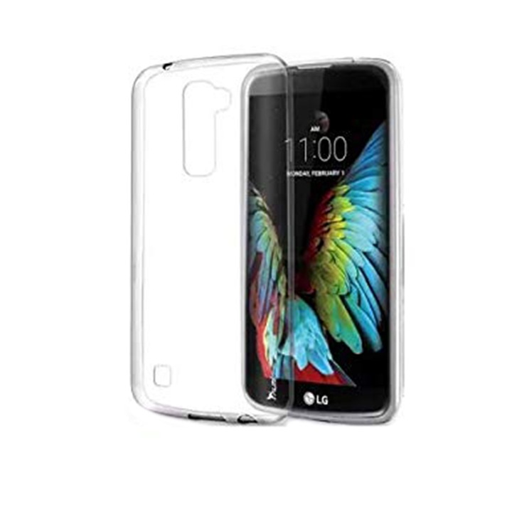 Капак, съвместим с LG K7, Ultra Slim, Silicon Hi-Tech, G-Tech Liquid, Transparent