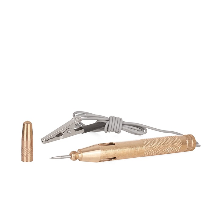 Tester tensiune auto, 6-24 V, cablu 90 cm, Geko G30804