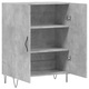 Dulap vidaXL, gri beton, 69,5x34x90 cm, lemn compozit, 24.7 kg