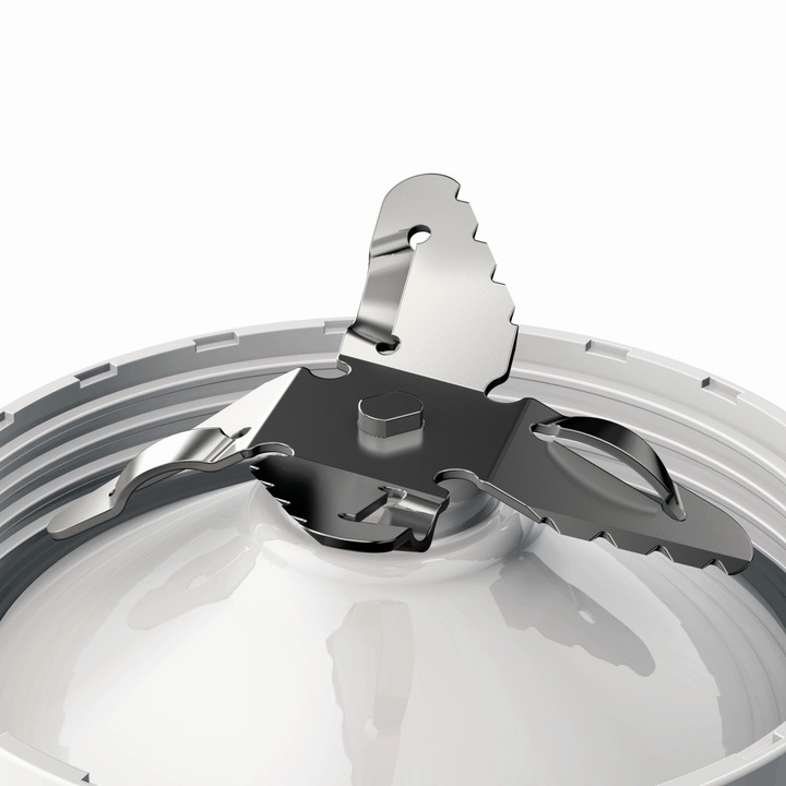 Blender Philips Daily Collection HR2105/00, 400 W, 1.25 l, 2 Viteze, Functie impuls, Alb