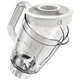 Blender Philips Daily Collection HR2105/00, 400 W, 1.25 l, 2 Viteze, Functie impuls, Alb