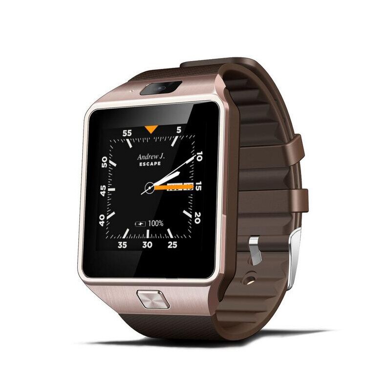 Ceas smartwach MCZ QW09, Model 2017, 3G, WiFi, Video Camera, Bluetooth, Notificari, Suport Sim, Dual Core, Gold Edition + Fidget Spinner Cadou