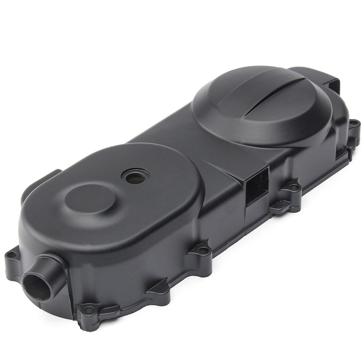 Robogó sebességváltó burkolat, Balco, Gy6 kompatibilis 50 cc, 4 ütemű, 12 kerék, teljes hossza 43 cm