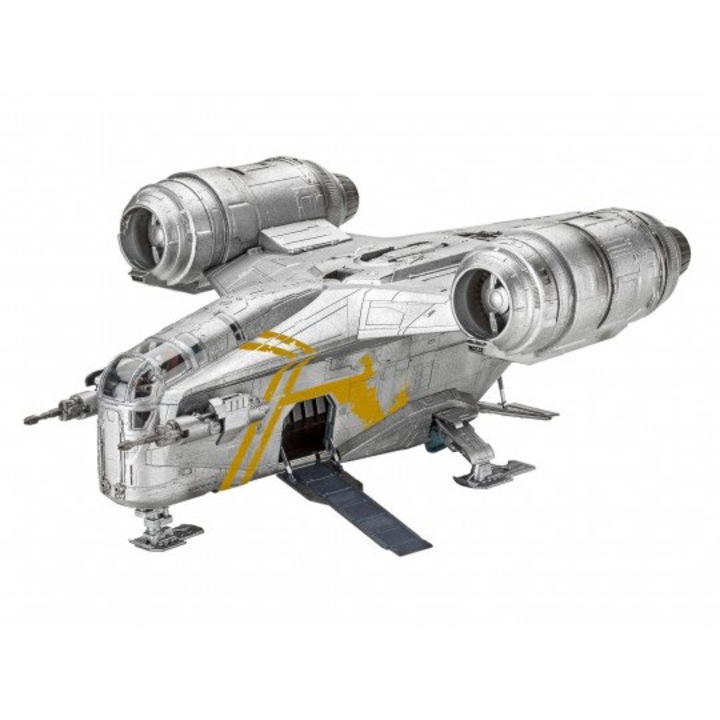 Model de asamblare, Revell, Star Wars, The Mandalorian, Razor Crest Platinum Edition, 143 piese