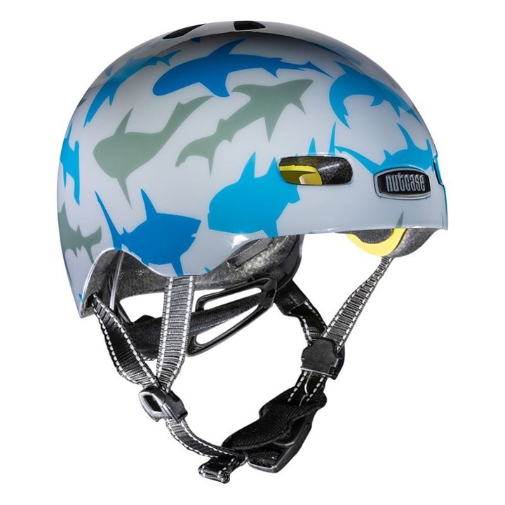 Casca Nutcase Baby Nutty MIPS Baby Shark XXS 48-52