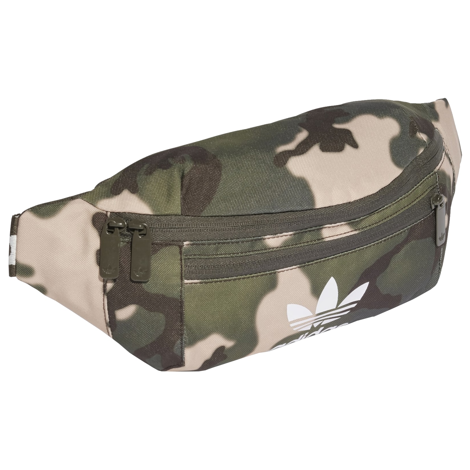 Borseta, adidas Camo Waist Bag H44674, Verde, One size eMAG.ro