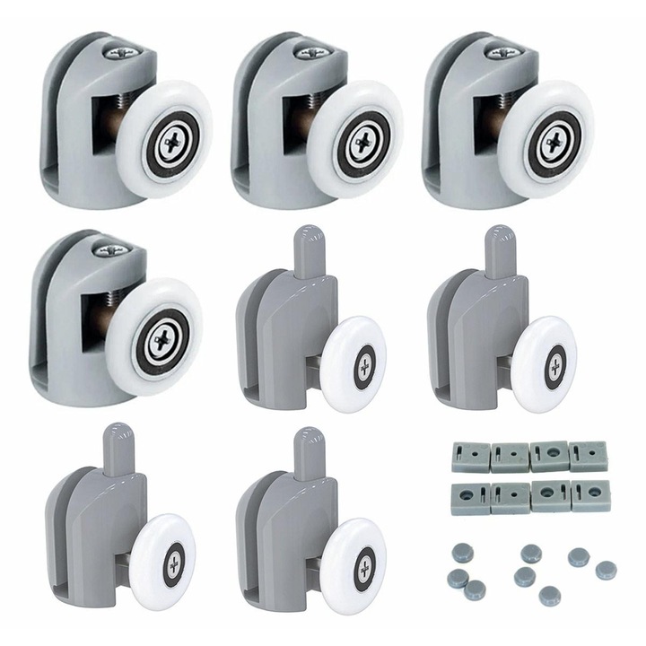 Set 8 role pentru reconditionare cabina de dus – schimbare rapida si eficienta