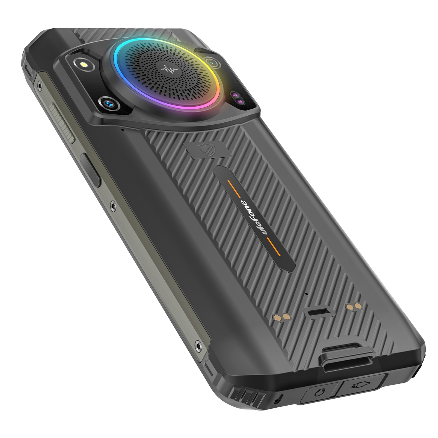 Telefon mobil Ulefone Armor 21 Negru, 4G, 64MP, IPS 6.58", 16GB RAM (8GB + 8GB extensibili), 256GB ROM, Android 13, NFC, OTG, 9600mAh, Dual SIM