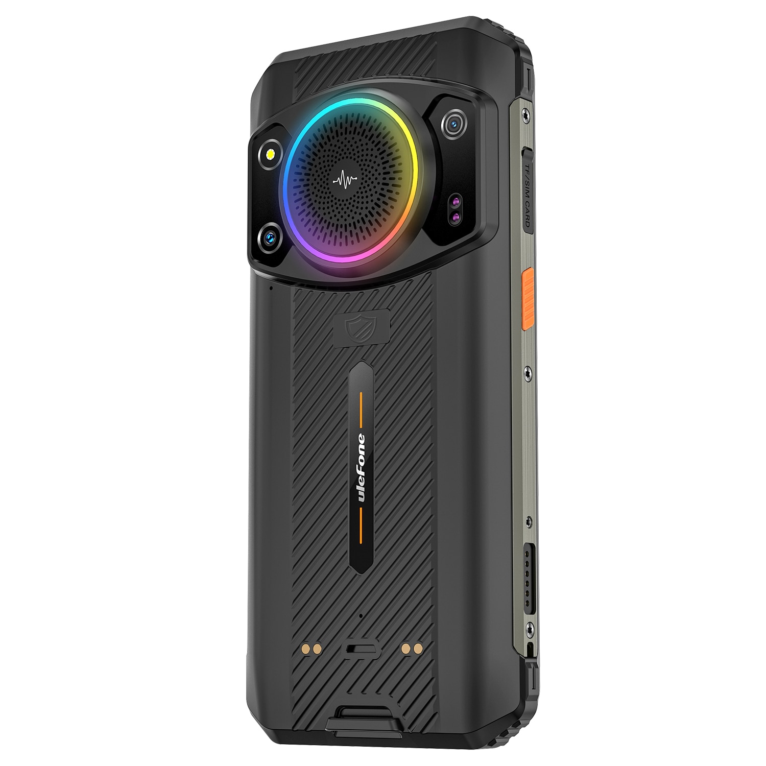 Telefon mobil Ulefone Armor 21 Negru, 4G, 64MP, IPS 6.58", 16GB RAM (8GB + 8GB extensibili), 256GB ROM, Android 13, NFC, OTG, 9600mAh, Dual SIM