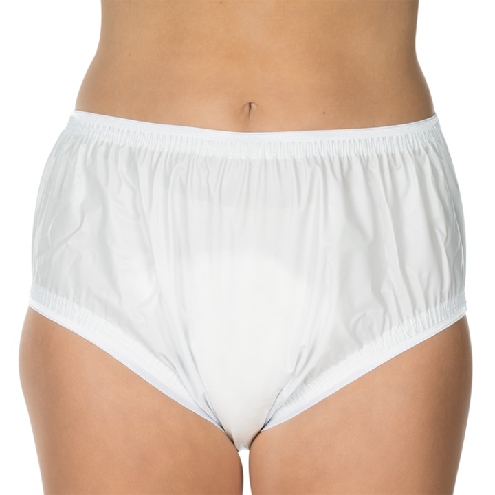 Inkontinencia bugyi szint 4/5, Suprima, Unisex, PVC, fehér, márc. 40