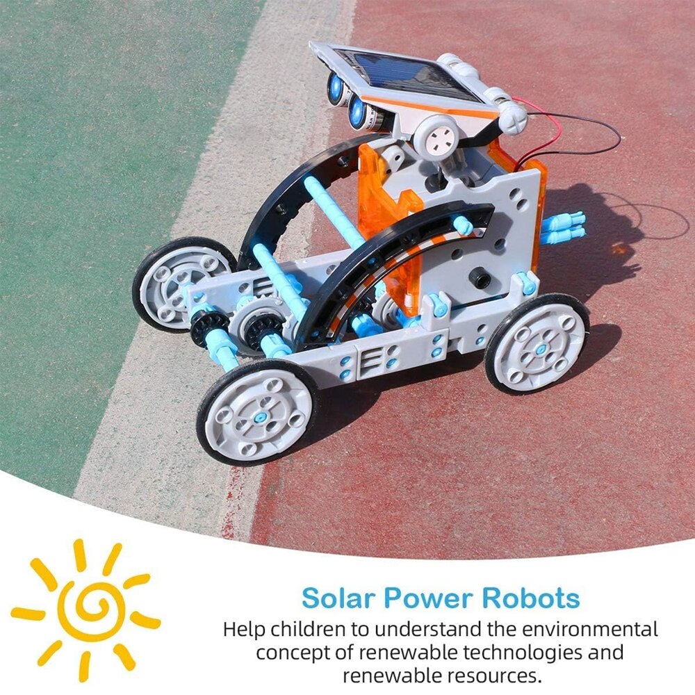 Образователен игрален комплект STEM SOLAR ROBOT CREATION KIT 2144884