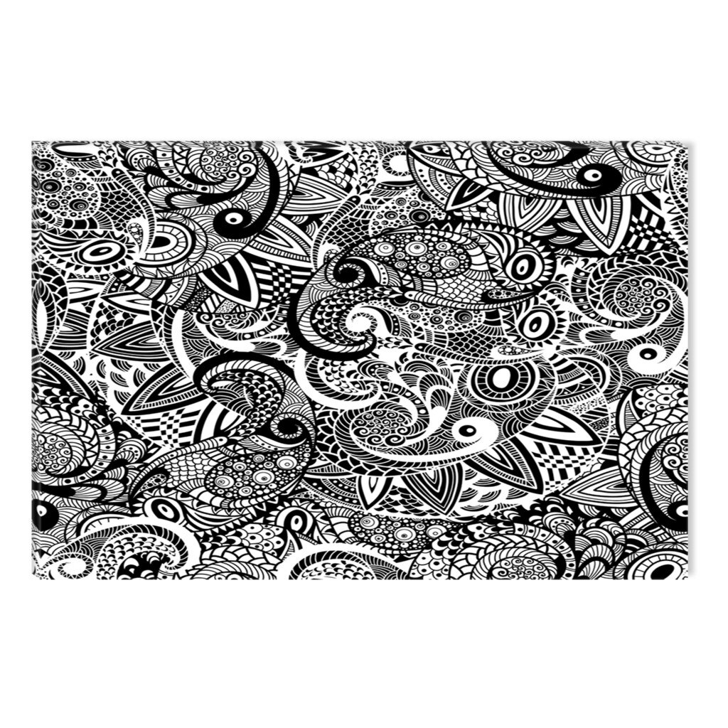 Tablou Alb-Negru Abstract Startonight, Emotii, luminos in intuneric, 80 x 120 cm