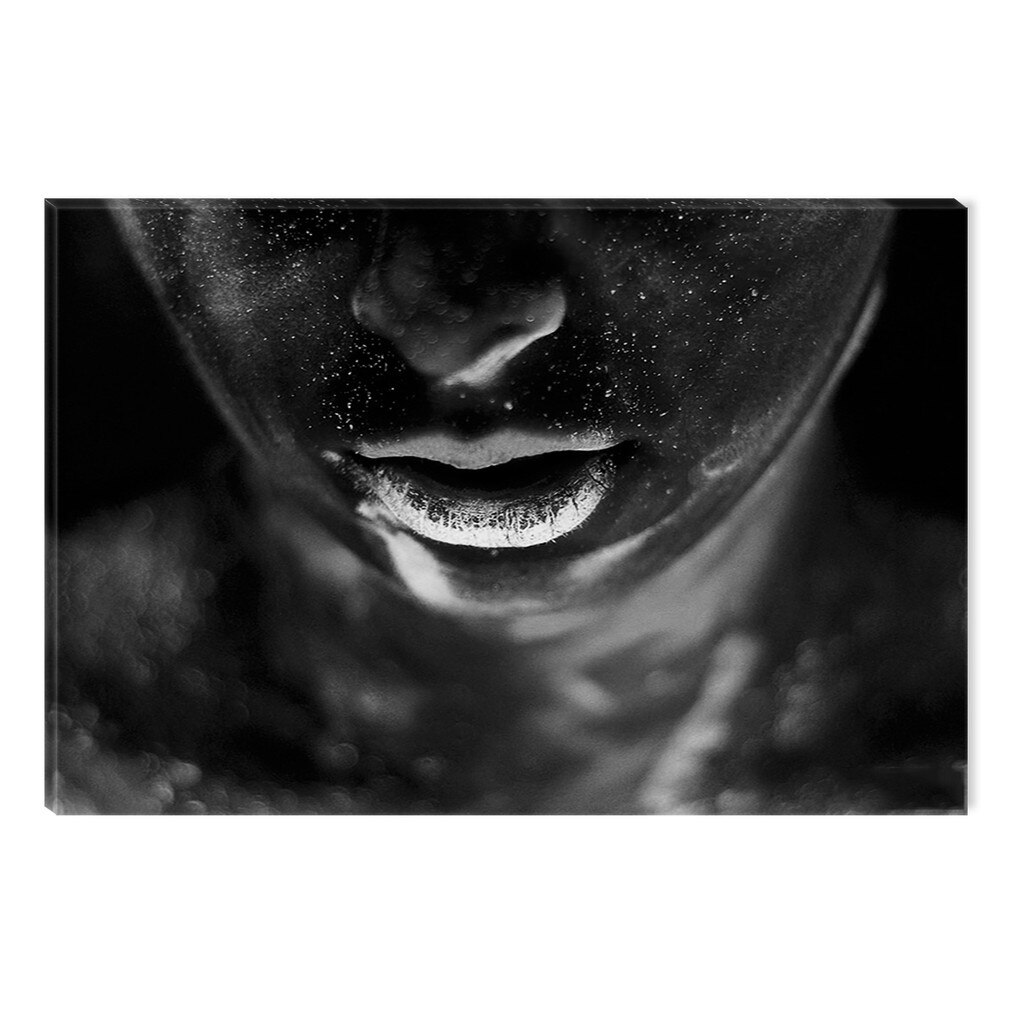 Tablou Alb-Negru Abstract Startonight, Atractie feminina, luminos in intuneric, 80 x 120 cm