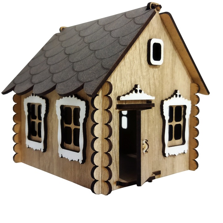 Ékszerdoboz, Tok ajtóval, Boreal, 12 cm